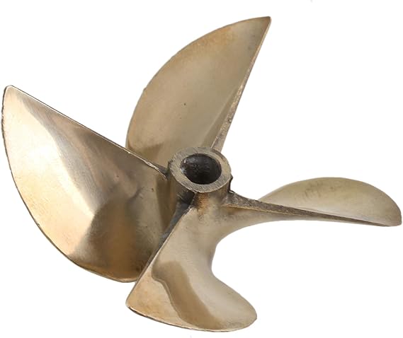 Mxfans 4 Leaves Dia 67mm P1.7 RC Boat Aluminum Alloy Propeller with 1/4" Shaft