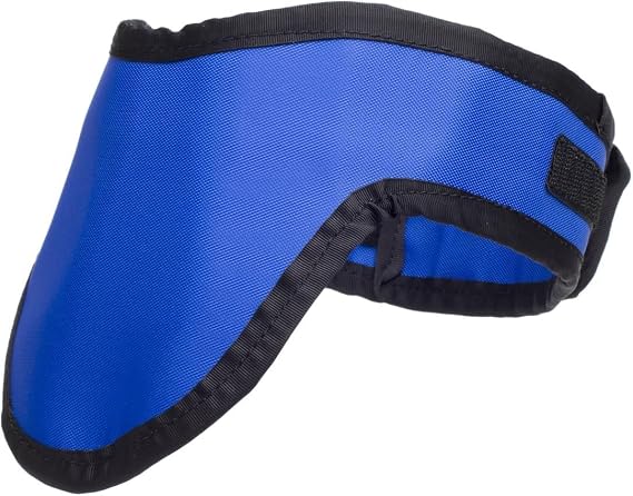 Thyroid Radiation Shield Lightweight - Adjustable, Comfortable, FDA ASTM Compliant - 1 Pack (Blue)