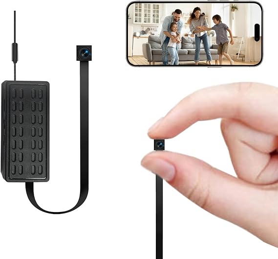 NJINALW Hidden Mini Camera DIY Module - HD 1080P Wireless Nanny Cam - Portable Small WiFi Security Cameras for Home Indoor & Outdoor