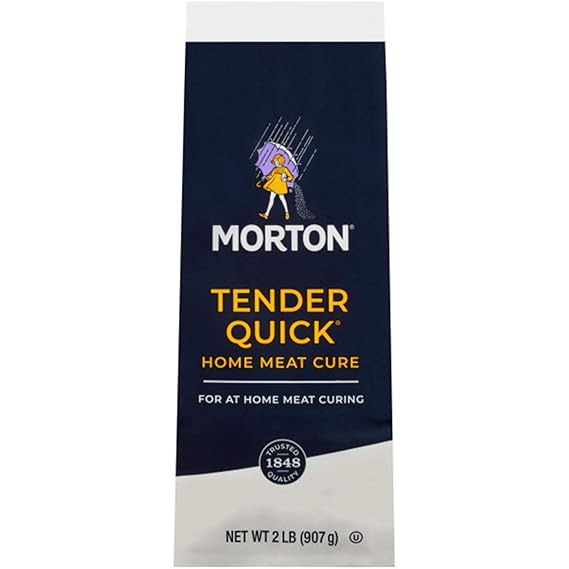 Morton Curing Salt for Meat, Tender Quick Home Meat Cure, 2 Pound