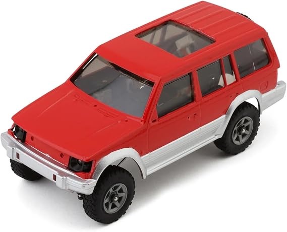 furitek FX132 1/32 BRUSHLESS RTR RC Crawler KIT - Remote Control Car, RC Car, Mini RC Rock Crawler RTR for Adults (HELIDIRECT) (RED)