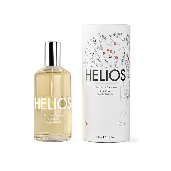 Laboratory Perfumes Helios Eau de Toilette | A Sunlit, Earthy Fragrance | Smoky Citrus, Vetiver & Warm Amber | Radiant, Serene & Long-Lasting (100ml)