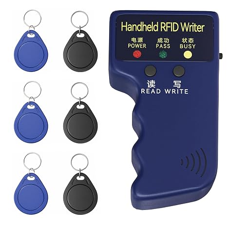ZHAOYU Handheld Copier RFID Reader Rewriter 125KHz Smart ID Card Duplicator