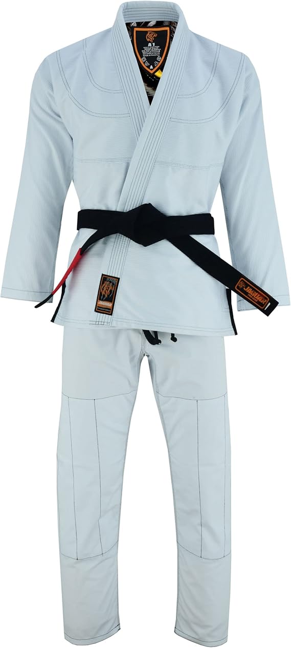 Black Panther Inner Sublimated - Pro Brazilian Jiu Jitsu BJJ Kimono Gi Uniform Unisex - White Belt Included