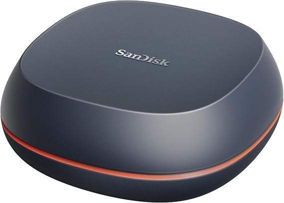 SANDISK 4TB Desk Drive SSD Desktop External Solid State Drive, Up to 1000MB/s, USB-C, USB 3.2 Gen 2 - SDSSDT40-4T00-NA25