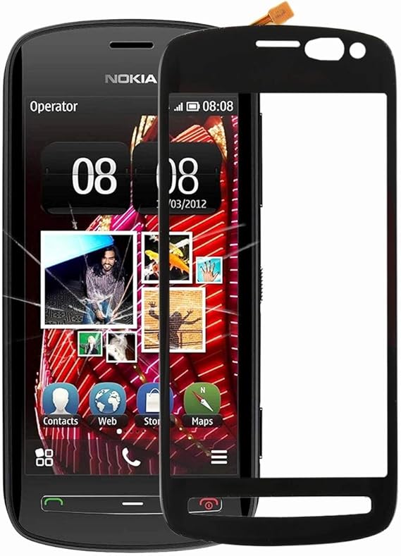 Cellphone Repair Parts Touch Panel for Nokia 808 PureView Color: Black