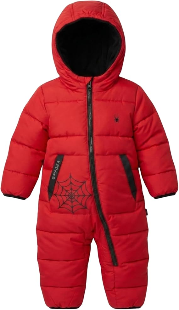 Spyder Toddler Snow Suit - Fleece Lined Baby Snowsuit, Fold-Over Cuffs