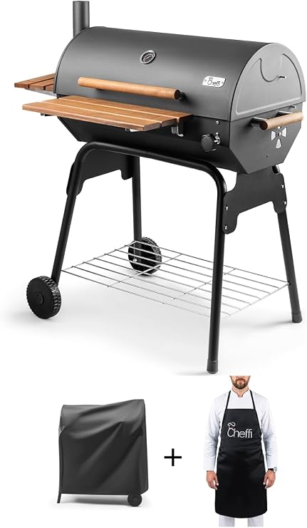 Grillord-75 Kömürlü Barbekü Mangal (ÖNLÜK VE KILIF HEDİYELİ)