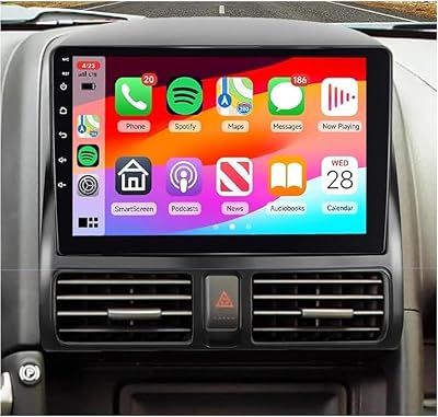Hi-Fi 16EQ Radio for Honda CRV 2002-2006 Car Stereo with Wireless Carplay Android Auto,PODOFO 9inch 1080P IPS Touch Screen Bluetooth GPS WiFi AUX-in FMRDS AHD Backup Camera