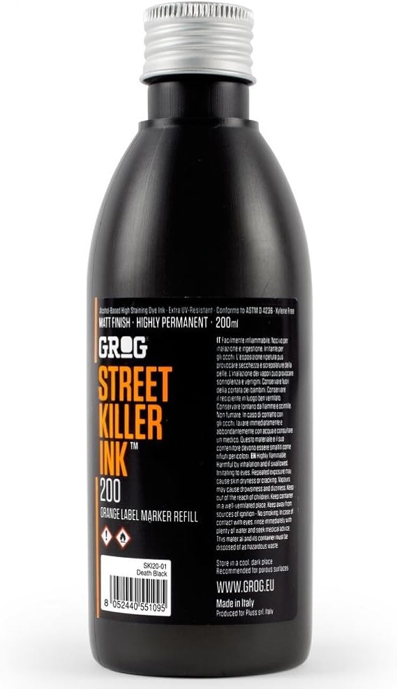 Grog - Street Killer Ink - 200ml - High Staining Dye Ink Marker Mop Refill