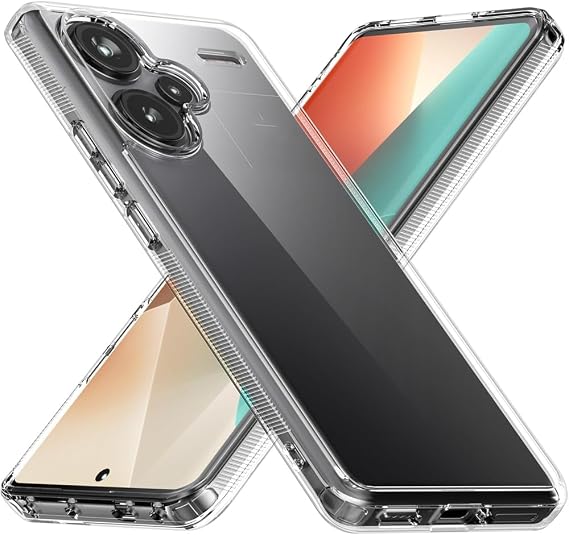 Xiaomi Redmi Note 13 Pro Plus İle Uyumlu Yüksek Kalite Şeffaf Telefon Kılıfı