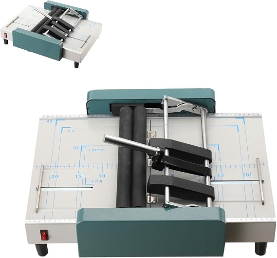 Paper Folding Machine, A3 A4 Manual Paper Folding and Binding Machine