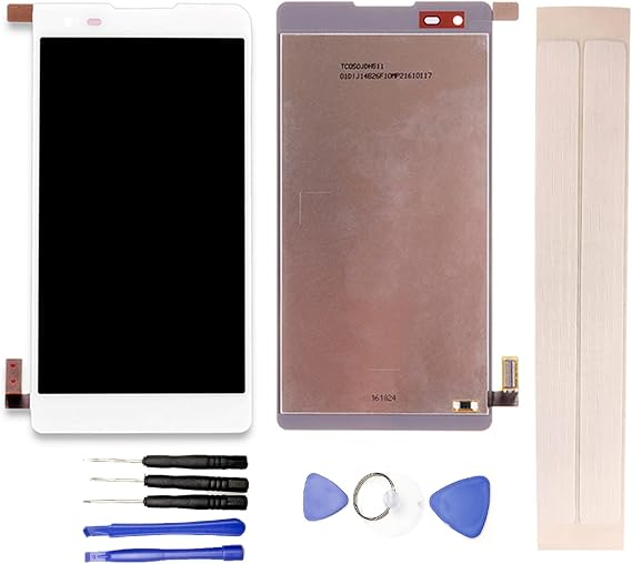 LCD Display & Replacement Touch Screen Digitizer Assembly with Free Tools for L-G Tribute HD LS676 White