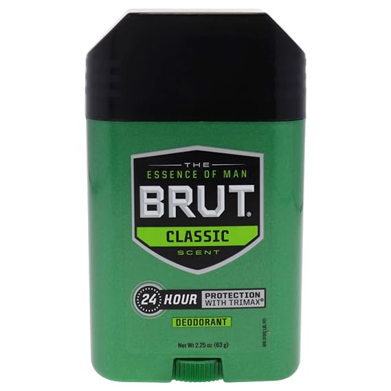 Brut Classic Men Deodorant Stick, 2.25 Ounce
