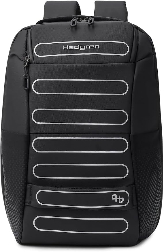 Hedgren Unisex Handle Backpack Black One Size