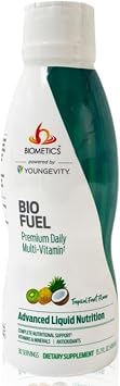 Youngevity Bio Fuel - Biometics Liquid Premium Multivitamin Supplement - Complete Daily Nutrition with Antioxidants, Vitamins, Minerals, and Energy Support (30 Servings)