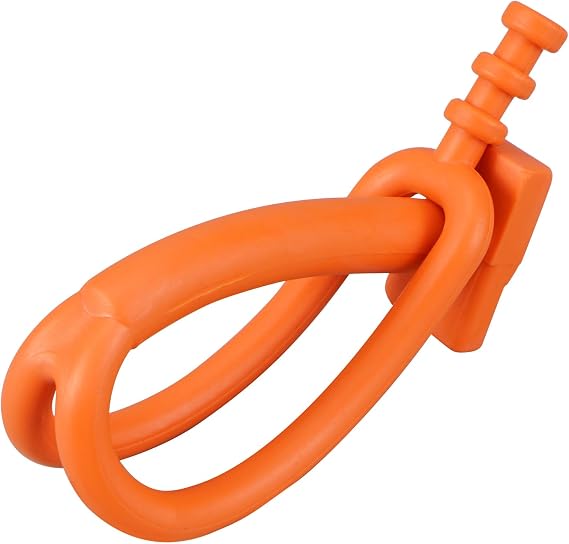 NICECNC 145mm Rubber Battery Strap Elastic Battery Strap Orange | Compatible with KTM 125-500 EXC/EXC-F/EXCF Six Days/XC/XCW/XC-W/XCW TPI/XCW Six Days/XCF/XCF-W/ 1998-2022 See Fitment