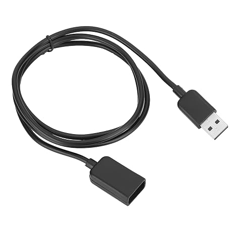 Estink Smart Bracelet Charger Cable for Smart Bracelet 4, 5i Rubber TPE Soft Wire Fast Charging Cable, Lightweight and, 1 Meter Long