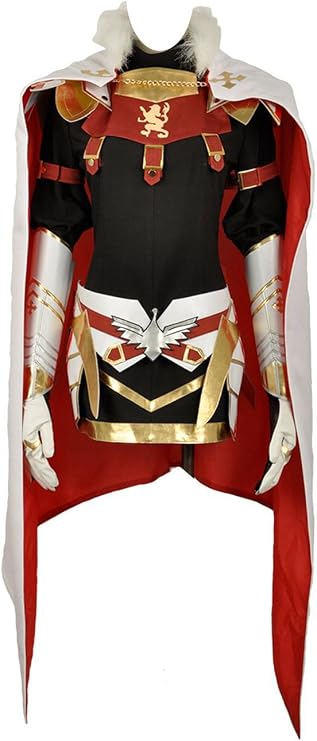 Yejue Women Cosplay Costume Dress with Cloak Full Set for Party Halloween Outfit