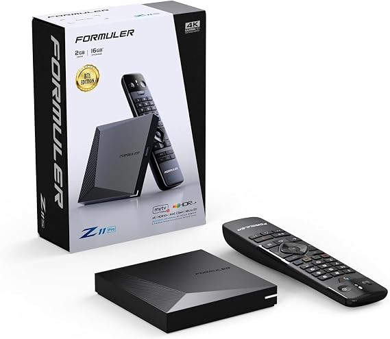 Formuler Z11 Pro Android 11 Dual Band 5G Gigabit LAN 2GB Ram 16GB ROM 4K with Bluetooth BT1 Remote Control Edition