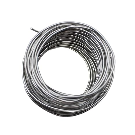 Zinc Zn Wire 1.5mm, 20m/65 Ft, High Purity 99.995%
