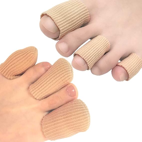 Chiroplax Bundle - 5 Toe Tubes (L) + 5 Toe Caps (L)