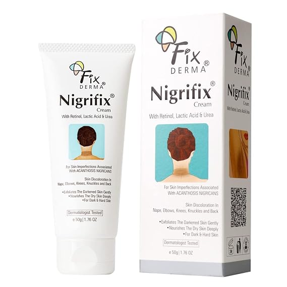 Kavir Nigrifix cream for Acanthosis Nigricans | Exfoliant | For Dark body parts like neck, ankles, knuckles, Armpits, Thighs, Elbows 50gm