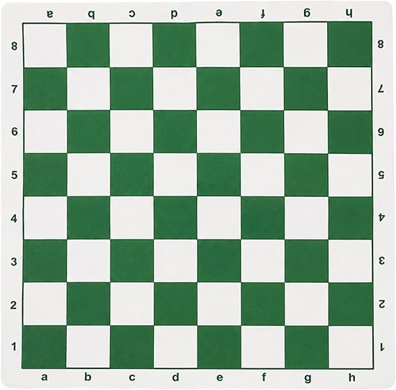 Foldable PU International Chess Board Portable for Travel Camping Home Use