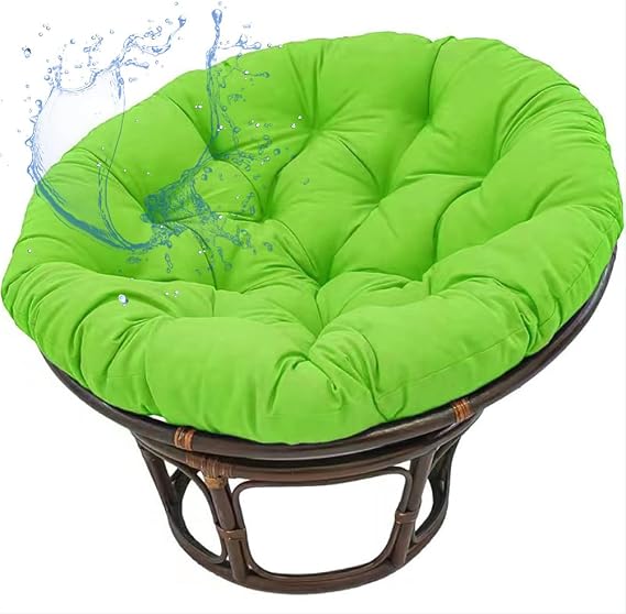 Round Waterproof Seat Cushion Hanging Swing Cushion Car Seats and Garden Chairs Ideal for Outdoor and Indoor Use in Hanging Cave Reading Chair or Dad Chair No. 6.50 x 50 cm