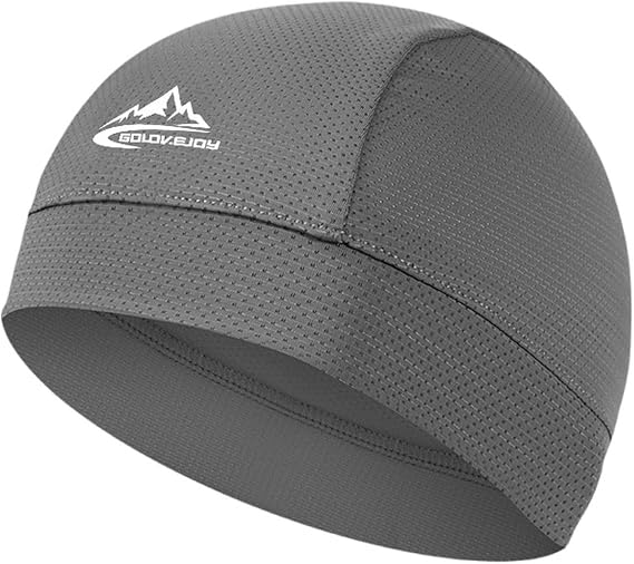Skull Cap Helmet Liner Beanie Cooling Cycling Running Hat for Men Women