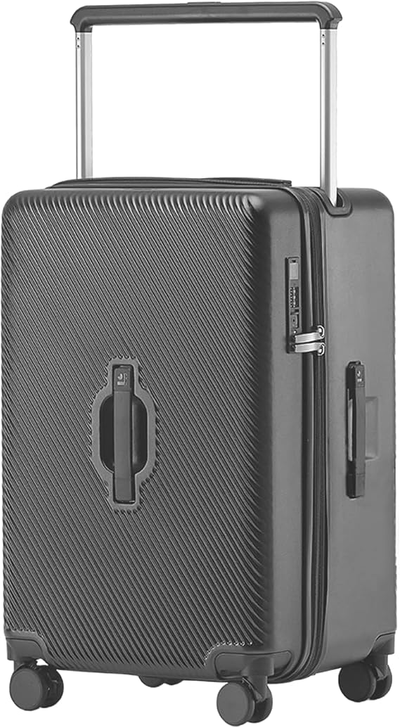 LIGHTGO Ultra Lightweight Soft Carrying Case, Up to 62.2 inches 158 cm, 43L-106L, 7.1 lbs 3.4 kg, PC Material, Explosion-proof YKK Zipper, Silent Spinner Wheel, Shock Absorption Brake | PC+ABS複合ハードケース大型拡張可能。バネ式ブレーキ静音キャスター＆抗菌内装106L、長期旅行・家族旅行に最適