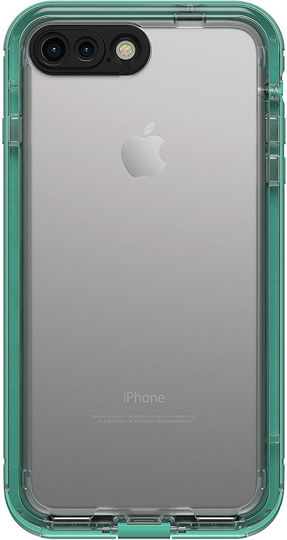 LifeProof NUUD SERIES Waterproof Case for iPhone 7 Plus (ONLY) - Retail Packaging - MERMAID (SOFT MINT/TALISIDE TEAL/CLEAR)
