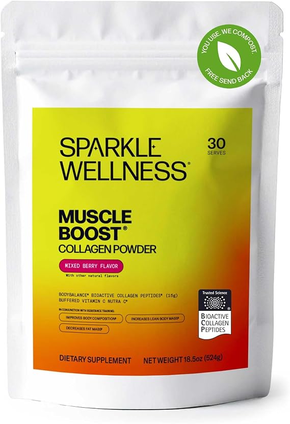 Sparkle Wellness BODYBALANCE Collagen for Women (Mixed Berry)