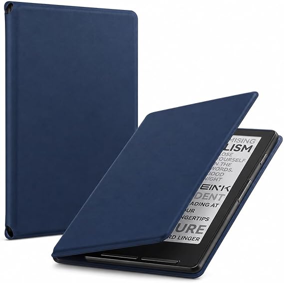 CoBak Magnetic Case for XTEINK X4 E-Reader, Dark Blue