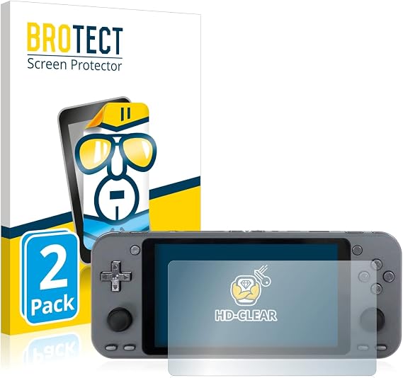 brotect 2-Pack Screen Protector Compatible with Hardkernel Odroid-Go Super - HD-Clear Protection Film