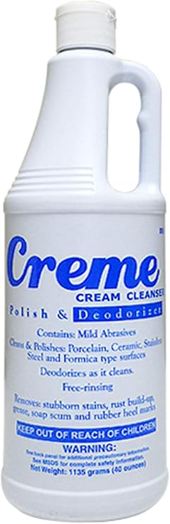 PREMIUM CREME STRONG CLEANSER & MULTI-PURPOSE POLISH For HARD STAIN QT