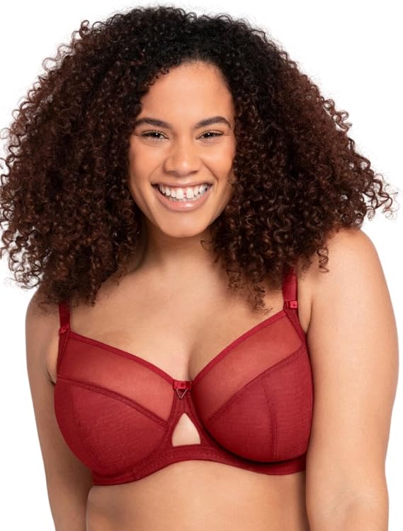 Curvy Kate Victory Side Support Bra, 32H, Claret