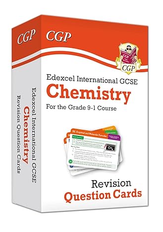 New Grade 9-1 Edexcel International GCSE Chemistry: Revision Question Cards (CGP IGCSE 9-1 Revision)