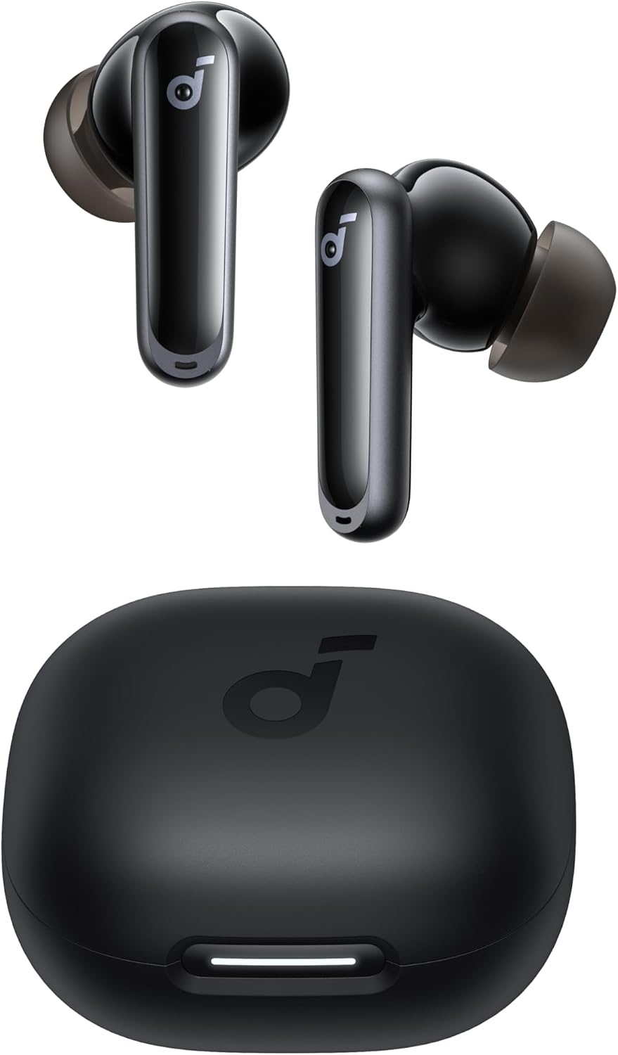 soundcore P40i by Anker, Noise Cancelling Wireless Earbuds, Adaptive Noise Cancelling to Environments, Heavy Bass, 60H Playtime, 2-in-1 Case and Phone
