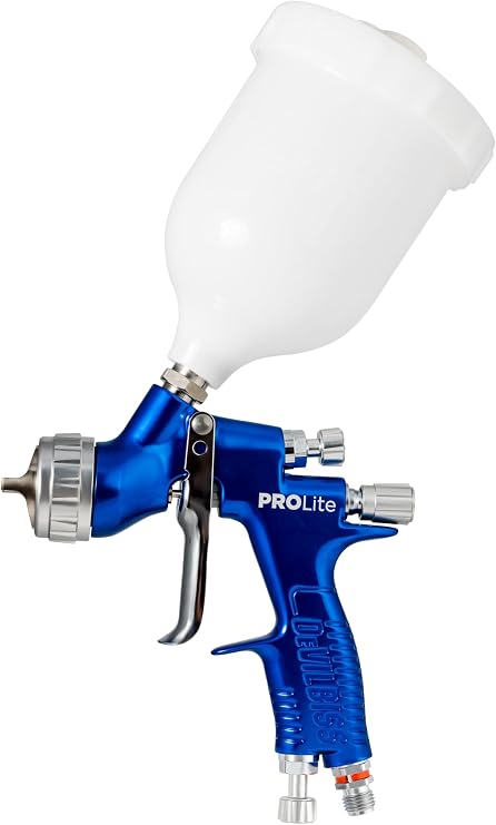 DeVilbiss - Prolite Prem Gravity Hi Efficiency Gun Kit Cup (905043) | TE10, TE20, 1.2, 1.3, 1.4, CUPPED