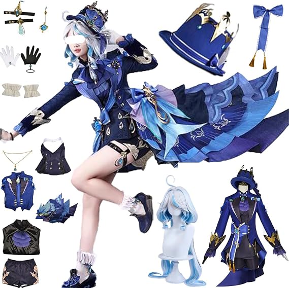 Women Costume Outfit Dress Hat Uniform Women Halloween