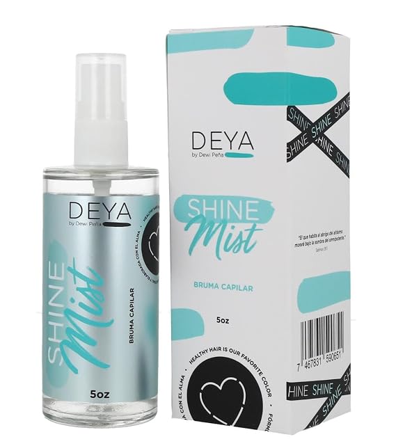 DEYA Shine Mist Hair Perfume, Frizz Control & Heat Protection Spray, Hydrating Hair Serum, 5oz
