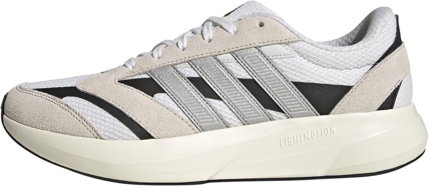 adidas Mens Lightshift 2.0 Lace Up Sneakers Shoes Casual - Off White