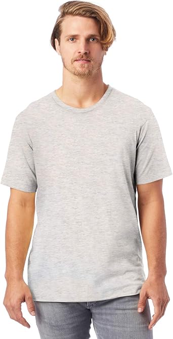 Alternative Men's T shirt, Cool Blank Cotton Shirt, Short Sleeve Go-To Tee