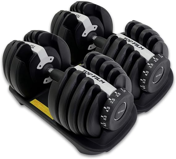 Adjustable Dumbbell 24kg 15-step adjustment 40kg 17-step adjustmentQuick Dumbbell Adjustable Dumbbell Muscle Training Weight Display 2-second Weight Change Diet Compact Space-saving