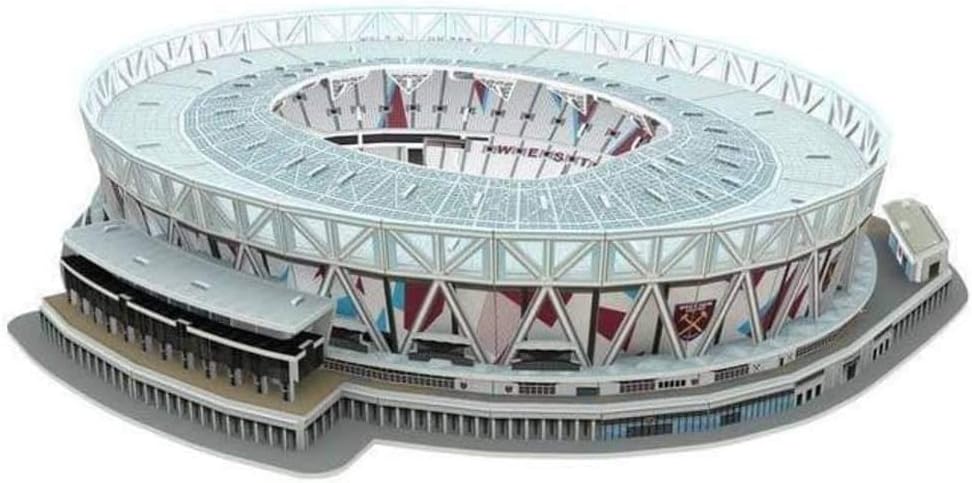 West Ham United's London Stadium 3D Puzzle, multi coloured