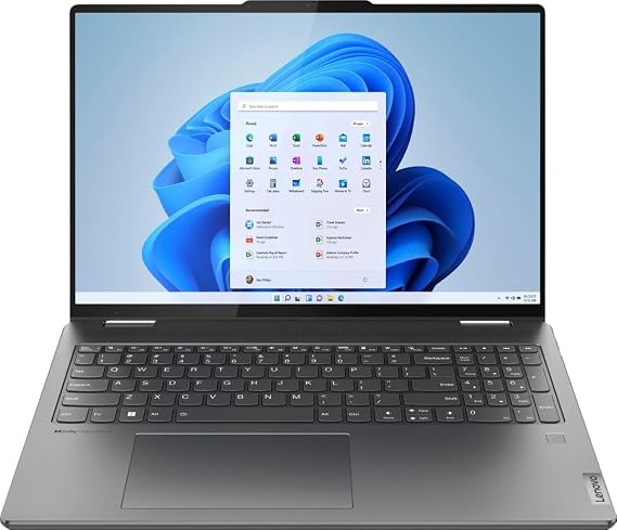 Lenovo Yoga 7 2023 2-in-1 Laptop 16" WUXGA IPS Touchscreen 10-Core 13th Intel i7-1355U 16GB RAM 1TB SSD Iris Xe Graphics Thunderbolt 4 Wi-Fi 6E Backlit Fingerprint Windows 11 Home w/ONT 32GB USB