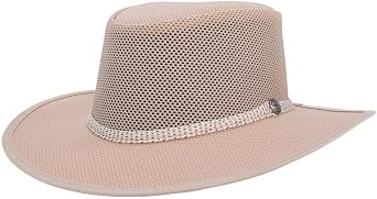 American Hat Makers Cabana Wide Brim Sun Hat | Handcrafted, Breathable, UPF 50 & Water-Resistant | Perfect for Outdoors