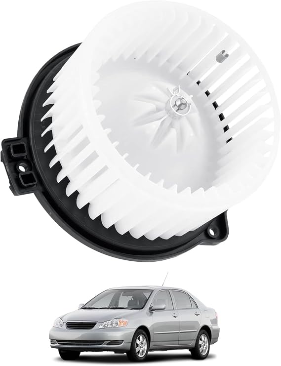 700057 HVAC Blower Motor with Fan Replacement Fits for Toyota Corolla Matrix 2003 2004 2005 2006 2007 2008 AC Heater Blower Motor Assembly, Replace# 8710302370, 8710302050, 8710302320
