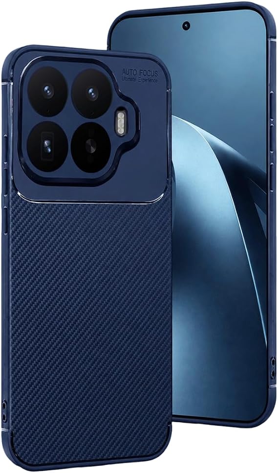 Coverzone Xiaomi Mi 17T Pro ile Uyumlu Silikon Kılıf Kamera Korumalı Karbon TPU Brimstone Ultra Slim Fit Delux Mi 17T Pro kılıf Lacivert